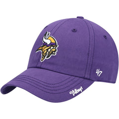 Minnesota Vikings '47 Women's Miata Clean Up Primary Adjustable Hat - Purple - 47 brand