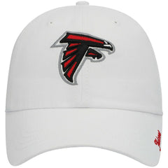 Atlanta Falcons '47 Women's Miata Clean Up Logo Adjustable Hat - White - 47 brand