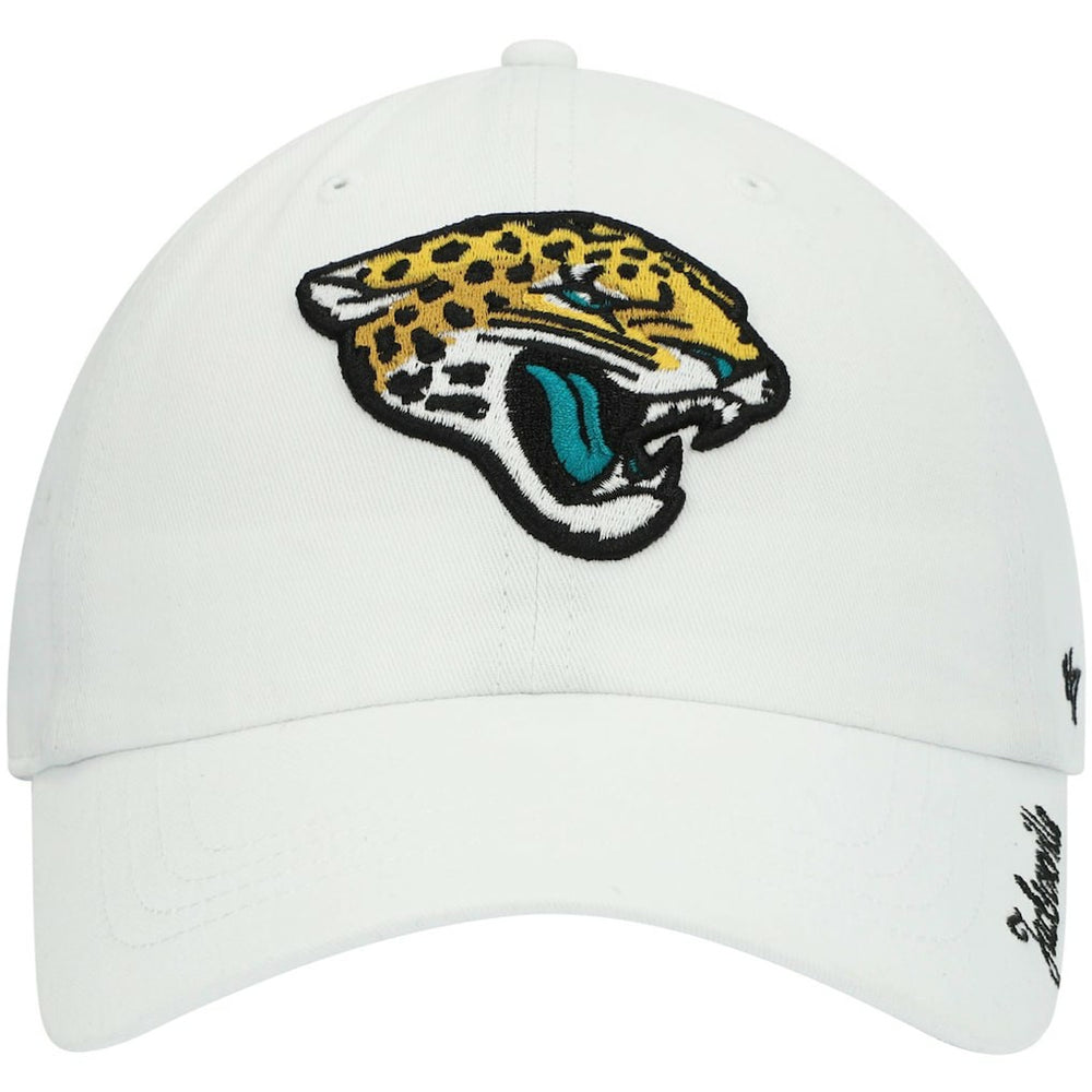 Jacksonville Jaguars '47 Women's Miata Clean Up Logo Adjustable Hat - White - 47 brand