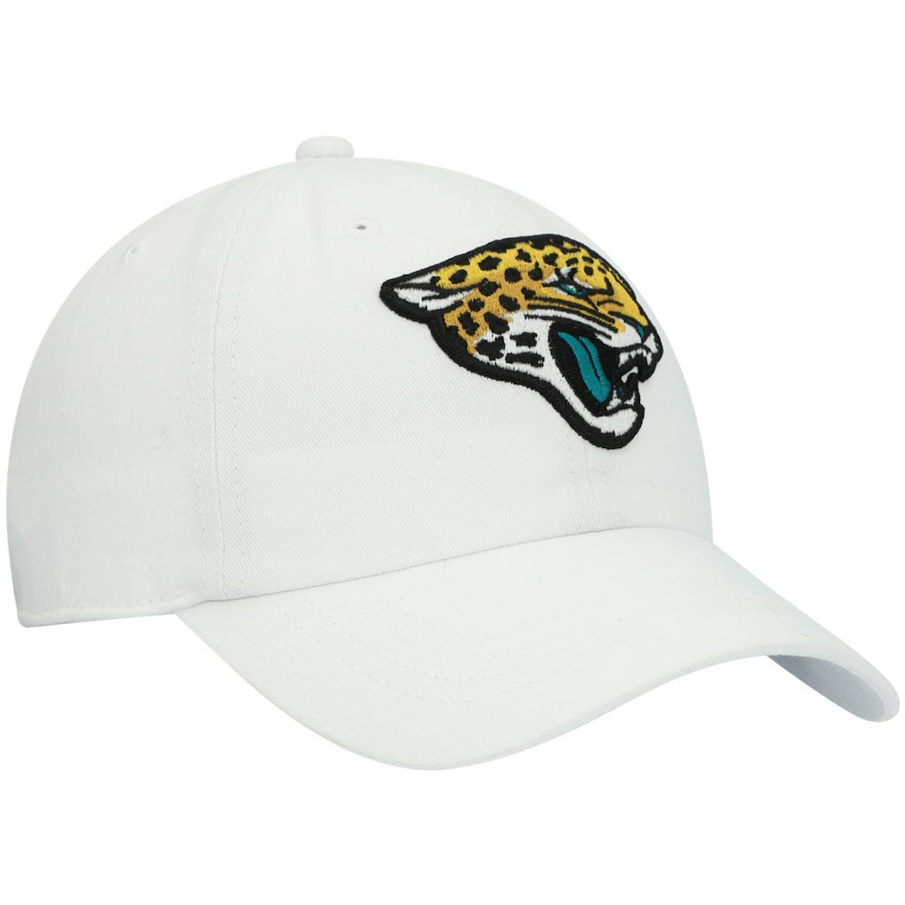 Jacksonville Jaguars '47 Women's Miata Clean Up Logo Adjustable Hat - White - 47 brand