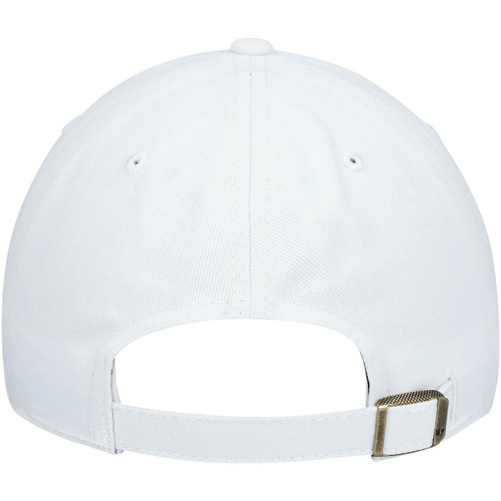 New England Patriots '47 Women's Miata Clean Up Logo Adjustable Hat - White - 47 brand