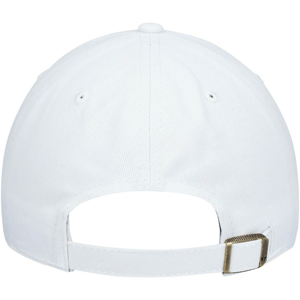 New England Patriots '47 Women's Miata Clean Up Logo Adjustable Hat - White - 47 brand