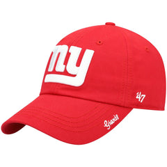 New York Giants '47 Women's Miata Clean Up Secondary Adjustable Hat - Red - 47 brand