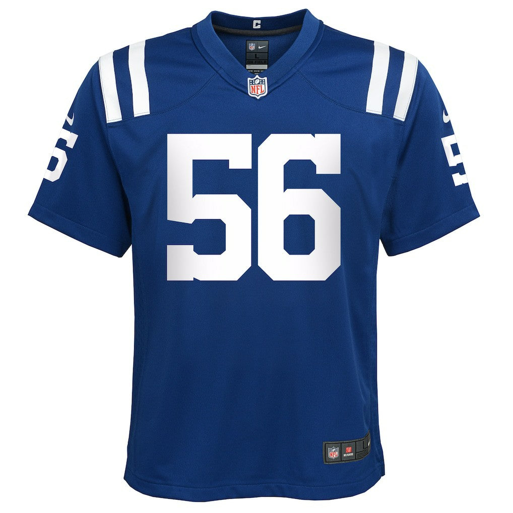 Quenton Nelson Indianapolis Colts Youth Game Jersey - Royal - Nike