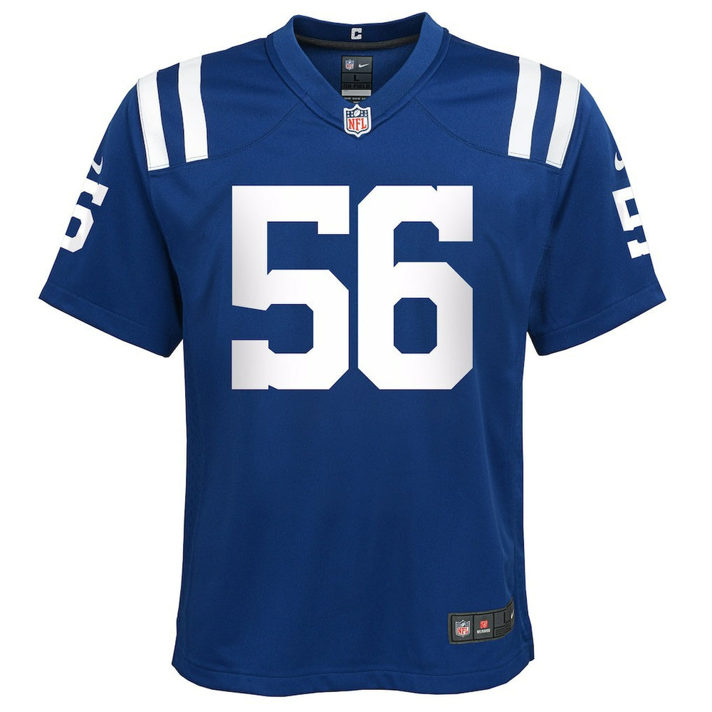 Quenton Nelson Indianapolis Colts Youth Game Jersey - Royal - Nike