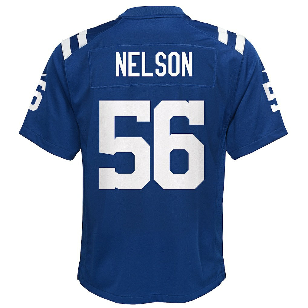 Quenton Nelson Indianapolis Colts Youth Game Jersey - Royal - Nike