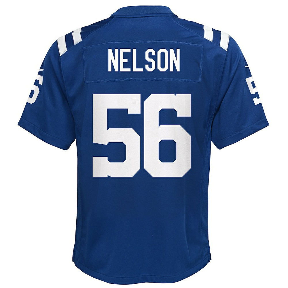 Quenton Nelson Indianapolis Colts Youth Game Jersey - Royal - Nike