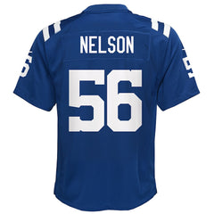 Quenton Nelson Indianapolis Colts Youth Game Jersey - Royal - Nike