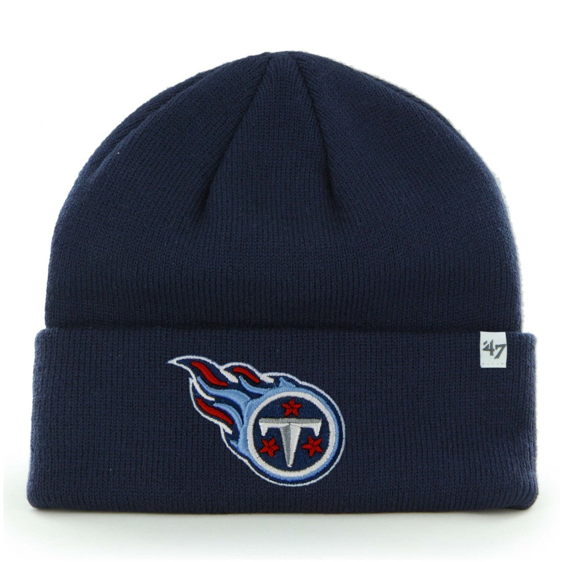 Tennessee Titans '47 Primary Basic Cuffed Knit Hat - Navy - 47 brand