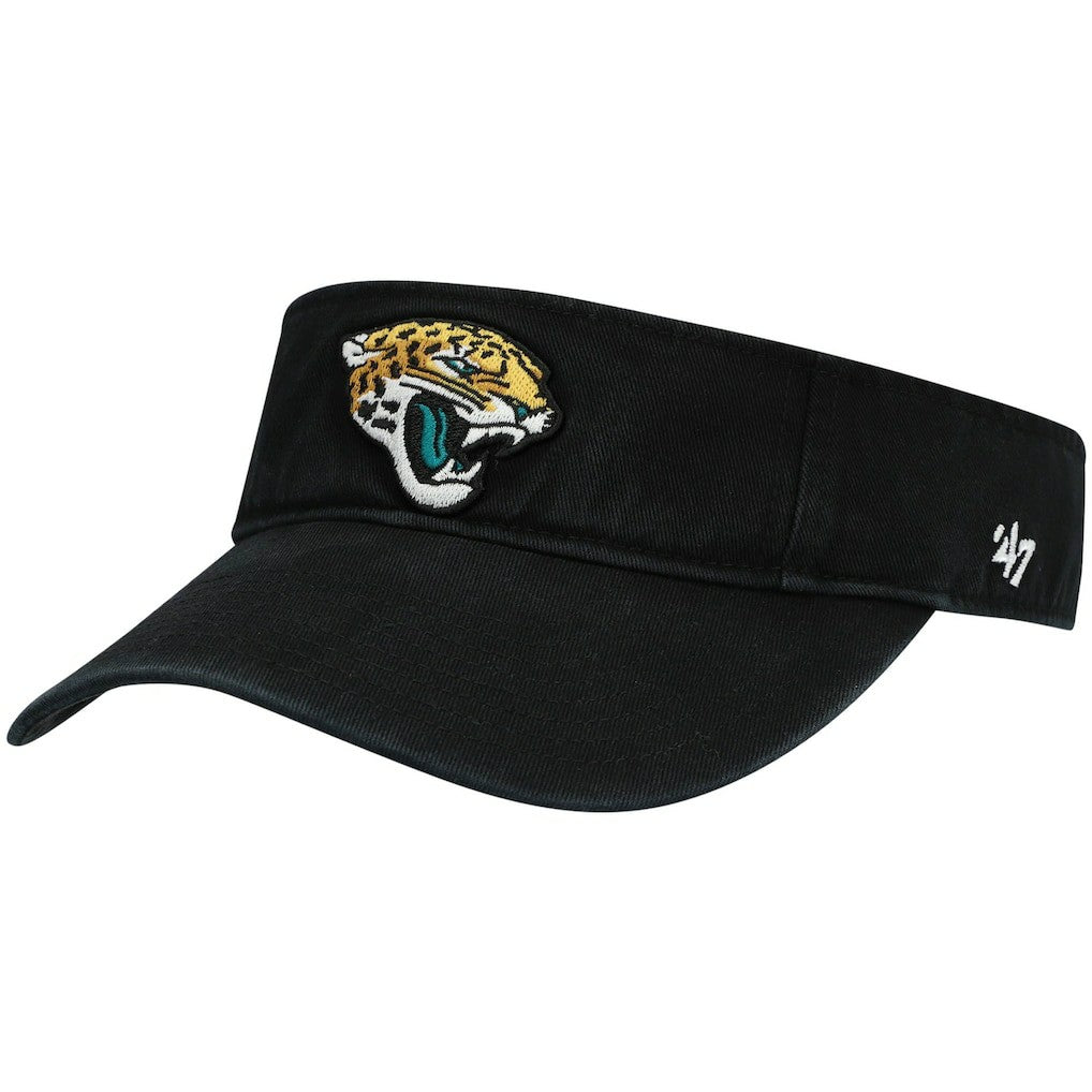 Jacksonville Jaguars '47 Clean Up Visor - Black - 47 brand