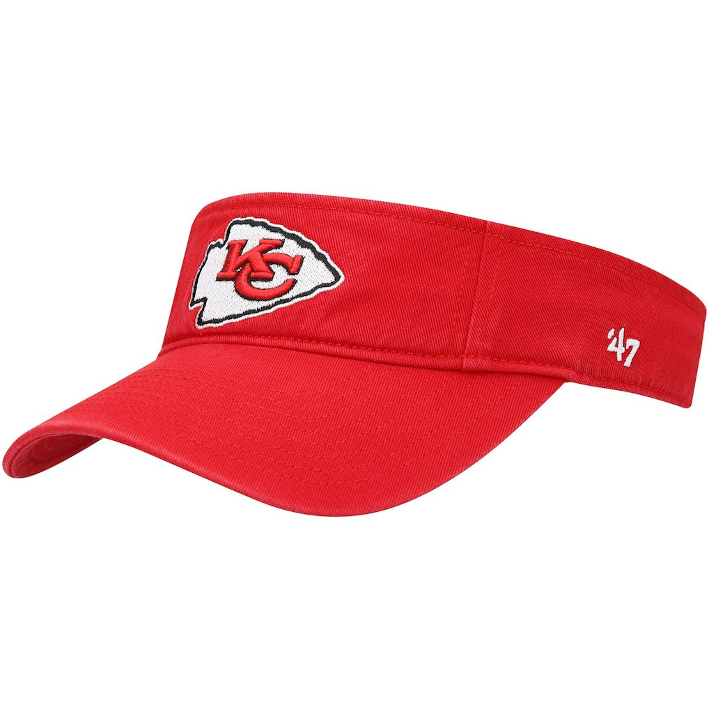 Kansas City Chiefs '47 Clean Up Visor - Red - 47 brand
