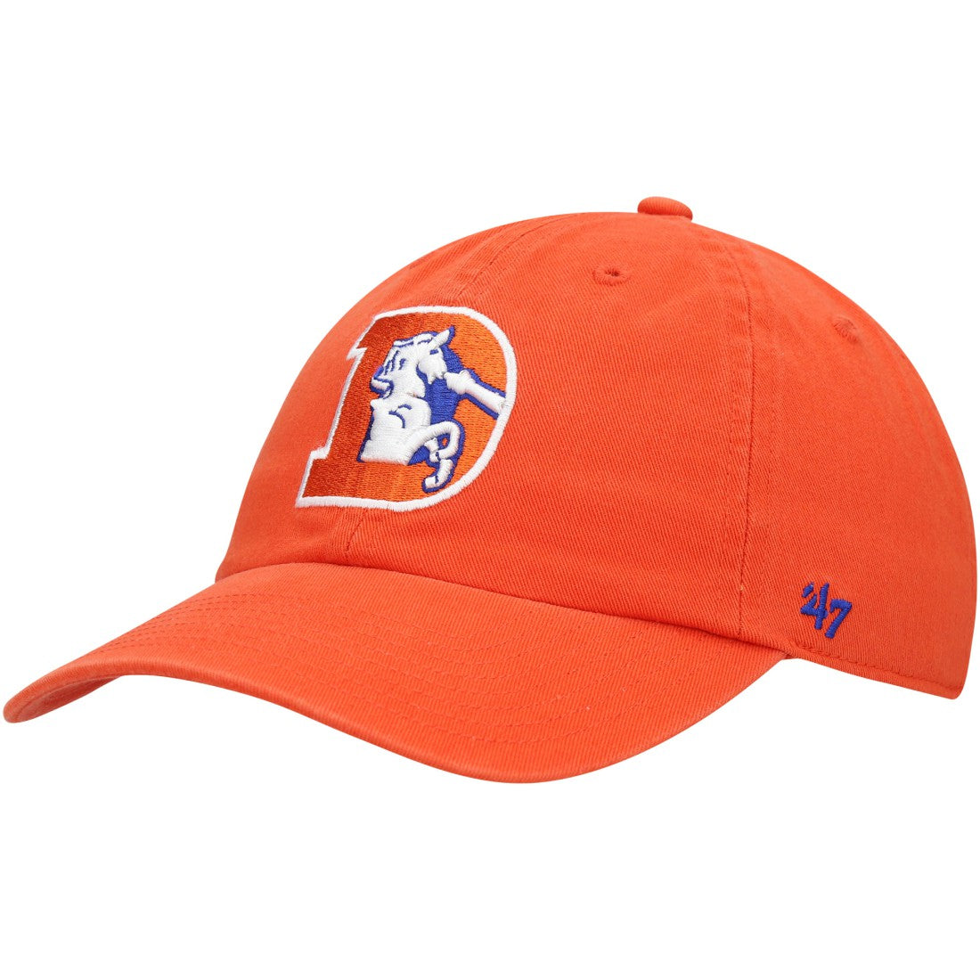 Denver Broncos '47 Clean Up Adjustable Hat - Orange - 47 brand