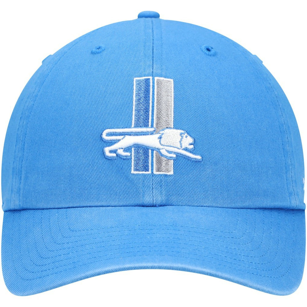 Detroit Lions '47 Clean Up Adjustable Hat - Blue - 47 brand