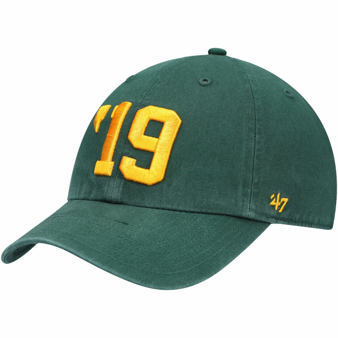 Green Bay Packers '47 Clean Up Adjustable Hat - Green - 47 brand