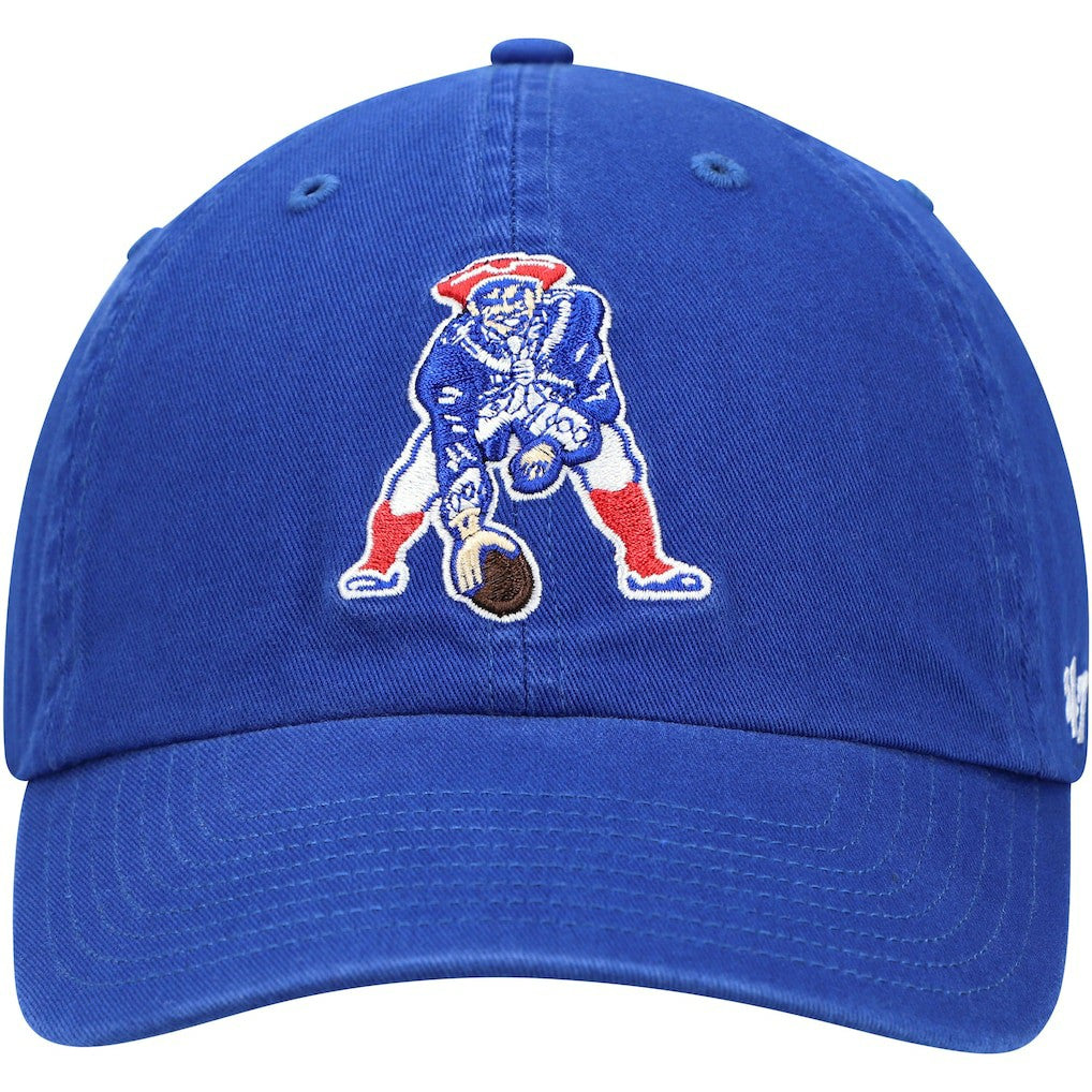 New England Patriots '47 Clean Up Adjustable Hat - Royal - 47 brand