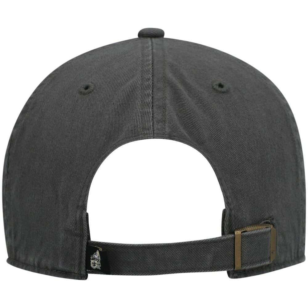 New Orleans Saints '47 Clean Up Adjustable Hat - Charcoal - 47 brand