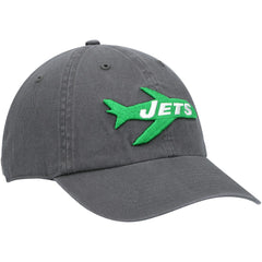 New York Jets '47 Clean Up Adjustable Hat - Charcoal - 47 brand