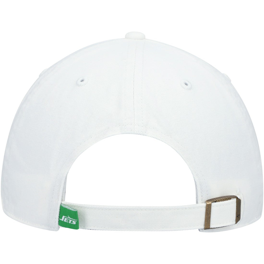 New York Jets '47 Clean Up Adjustable Hat - White - 47 brand