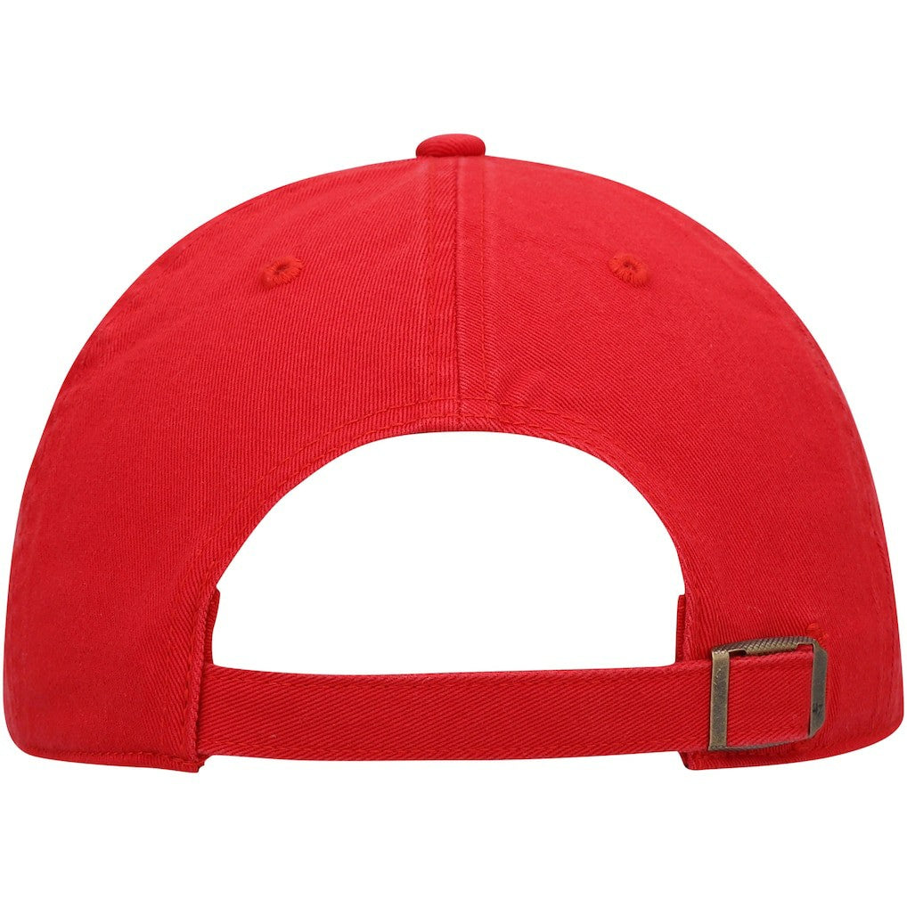 San Francisco 49ers '47 Clean Up Adjustable Hat - Scarlet - 47 brand