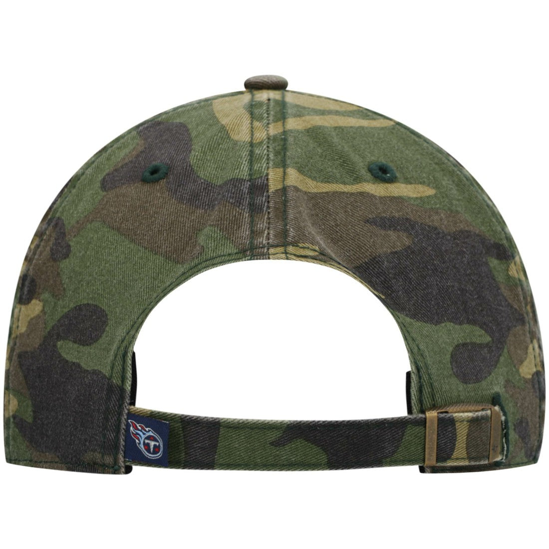 Tennessee Titans '47 Woodland Clean Up Adjustable Hat - Camo - 47 brand
