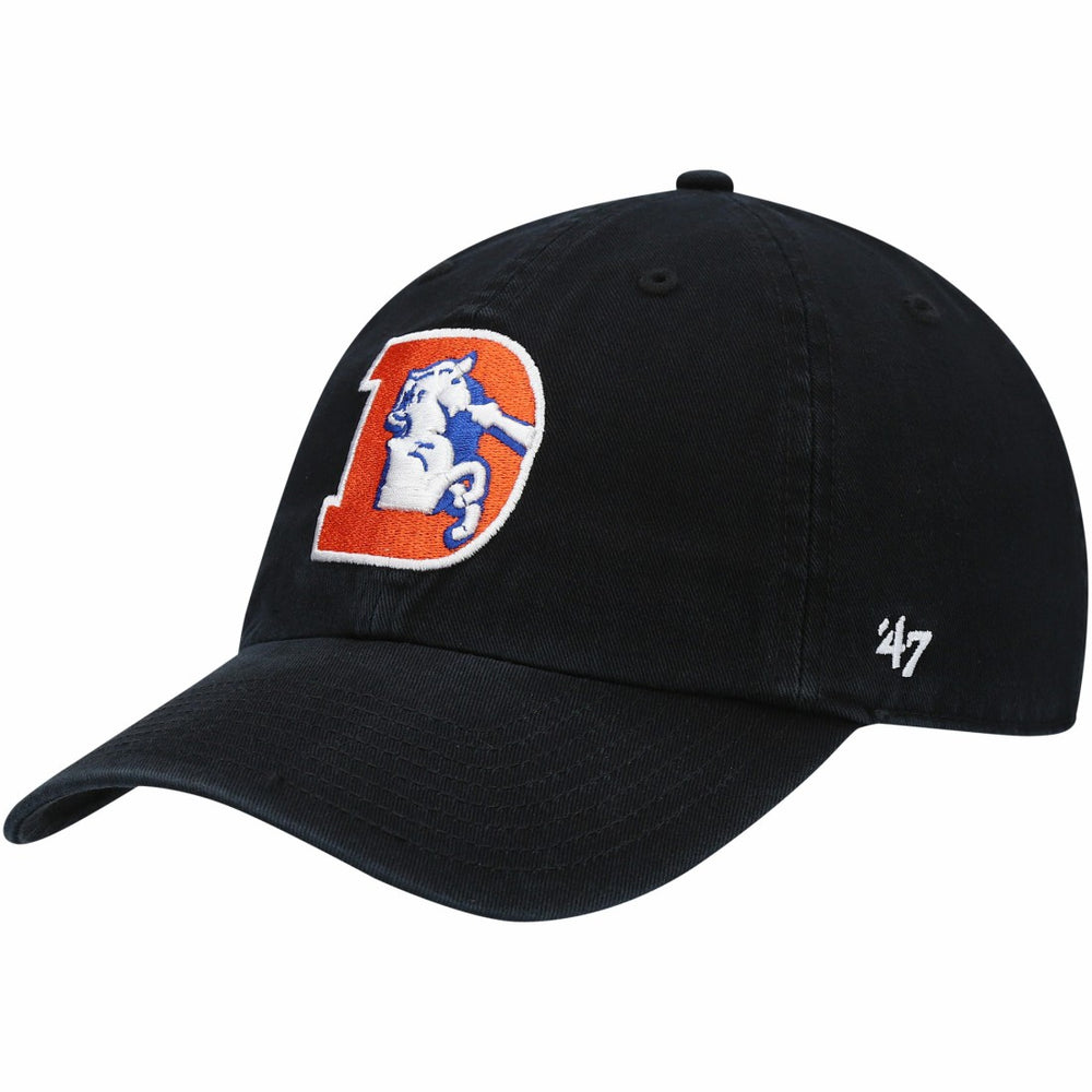 Denver Broncos '47 Clean Up Adjustable Hat - Black - 47 brand