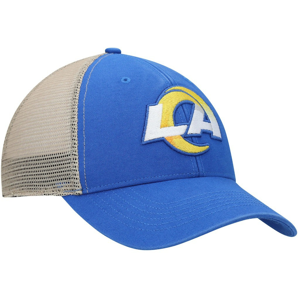 Los Angeles Rams '47 Flagship Logo MVP Snapback Hat - Royal/Natural - 47 brand