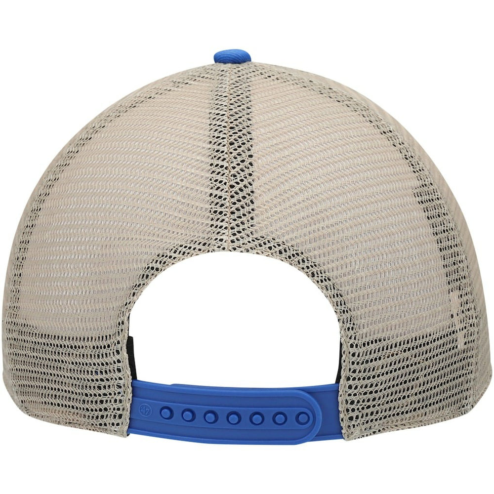 Los Angeles Rams '47 Flagship Logo MVP Snapback Hat - Royal/Natural - 47 brand