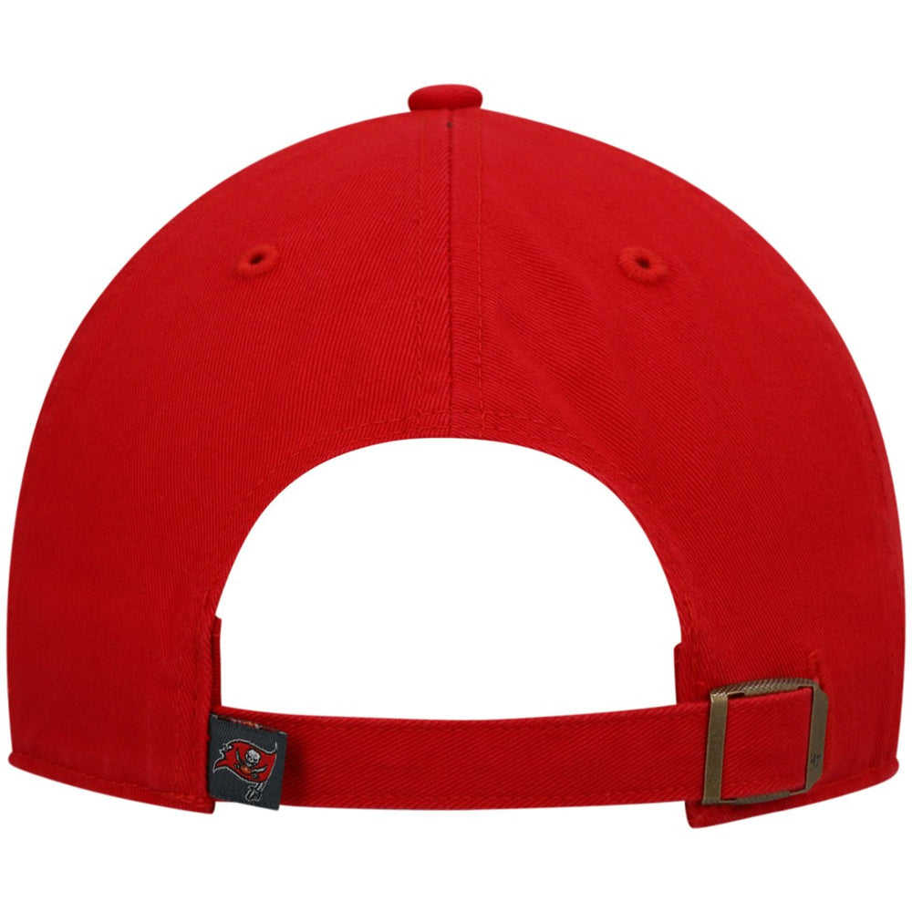 Tampa Bay Buccaneers '47 Primary Logo Clean Up Adjustable Hat - Red - 47 brand