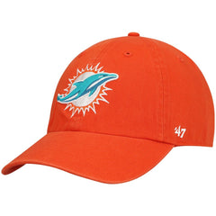 Miami Dolphins '47 Secondary Clean Up Adjustable Hat - Orange - 47 brand