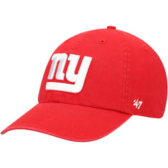New York Giants '47 Secondary Clean Up Adjustable Hat - Red - 47 brand