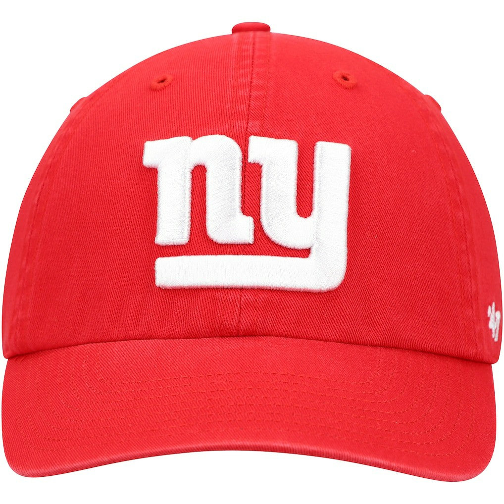 New York Giants '47 Secondary Clean Up Adjustable Hat - Red - 47 brand