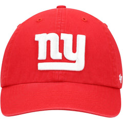 New York Giants '47 Secondary Clean Up Adjustable Hat - Red - 47 brand