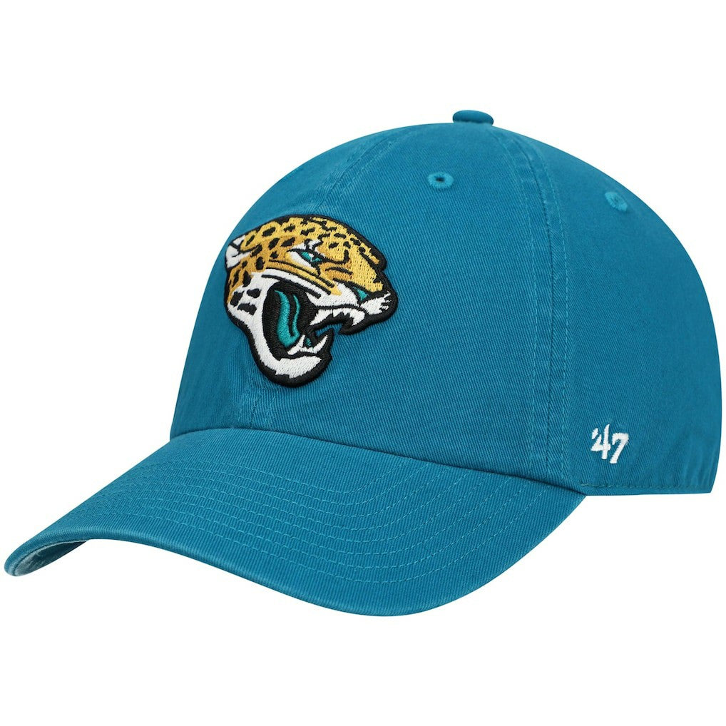 Jacksonville Jaguars '47 Secondary Clean Up Adjustable Hat - Teal - 47 brand