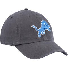 Detroit Lions '47 Secondary Clean Up Adjustable Hat - Charcoal - 47 brand