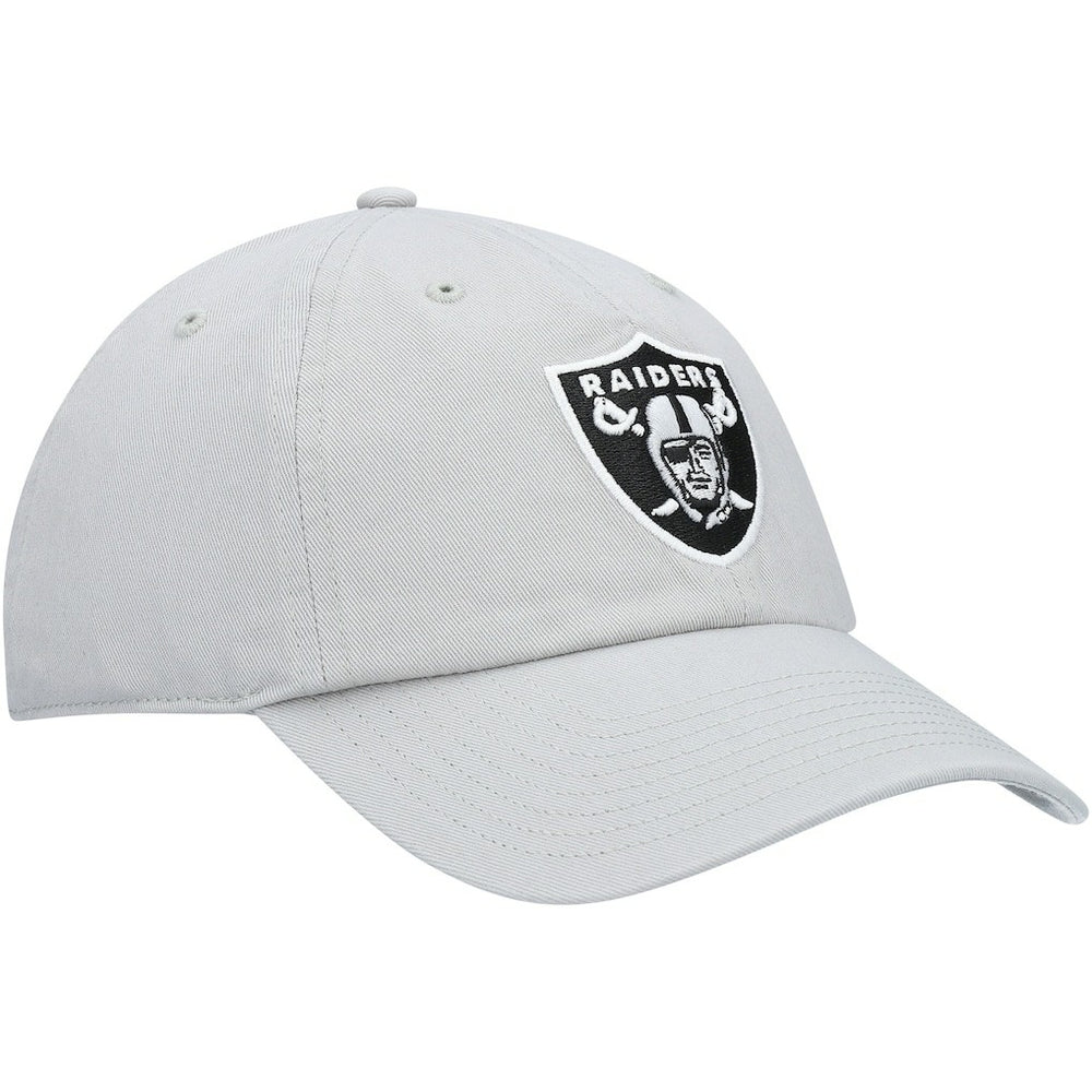Las Vegas Raiders '47 Secondary Clean Up Adjustable Hat - Gray - 47 brand