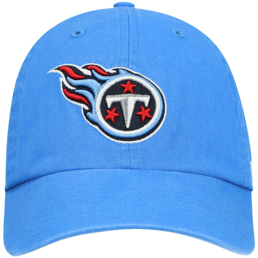 Tennessee Titans '47 Secondary Clean Up Adjustable Hat - Light Blue - 47 brand