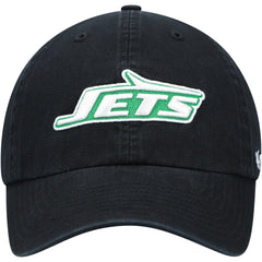New York Jets '47 Clean Up Adjustable Hat - Black - 47 brand