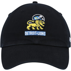 Detroit Lions '47 Clean Up Adjustable Hat - Black - 47 brand