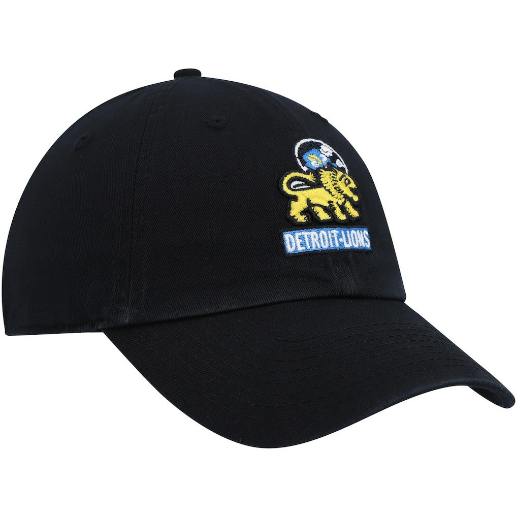 Detroit Lions '47 Clean Up Adjustable Hat - Black - 47 brand