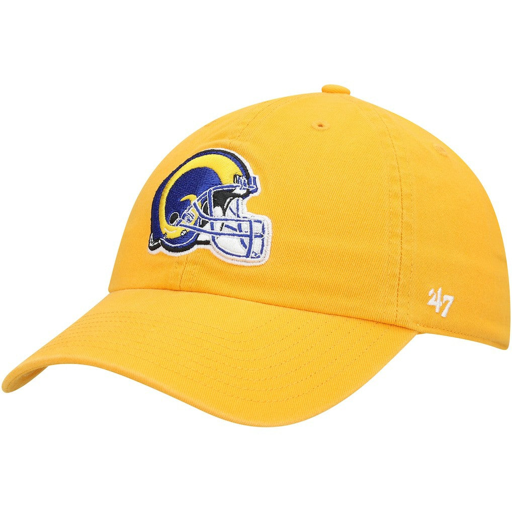 Los Angeles Rams '47 Clean Up Adjustable Hat - Gold - 47 brand