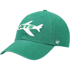New York Jets '47 Clean Up Adjustable Hat - Kelly Green - 47 brand