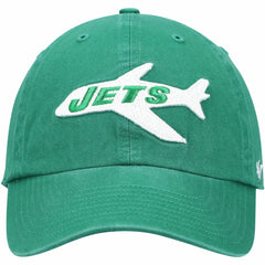New York Jets '47 Clean Up Adjustable Hat - Kelly Green - 47 brand