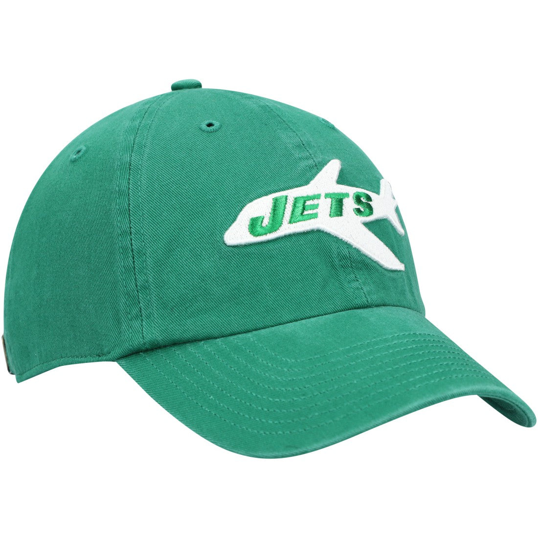 New York Jets '47 Clean Up Adjustable Hat - Kelly Green - 47 brand