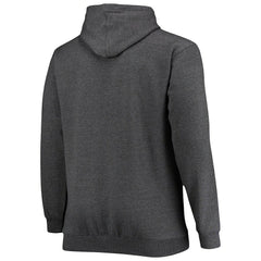 New Orleans Saints Big & Tall Practice Pullover Hoodie - Heathered Charcoal - Fanatics