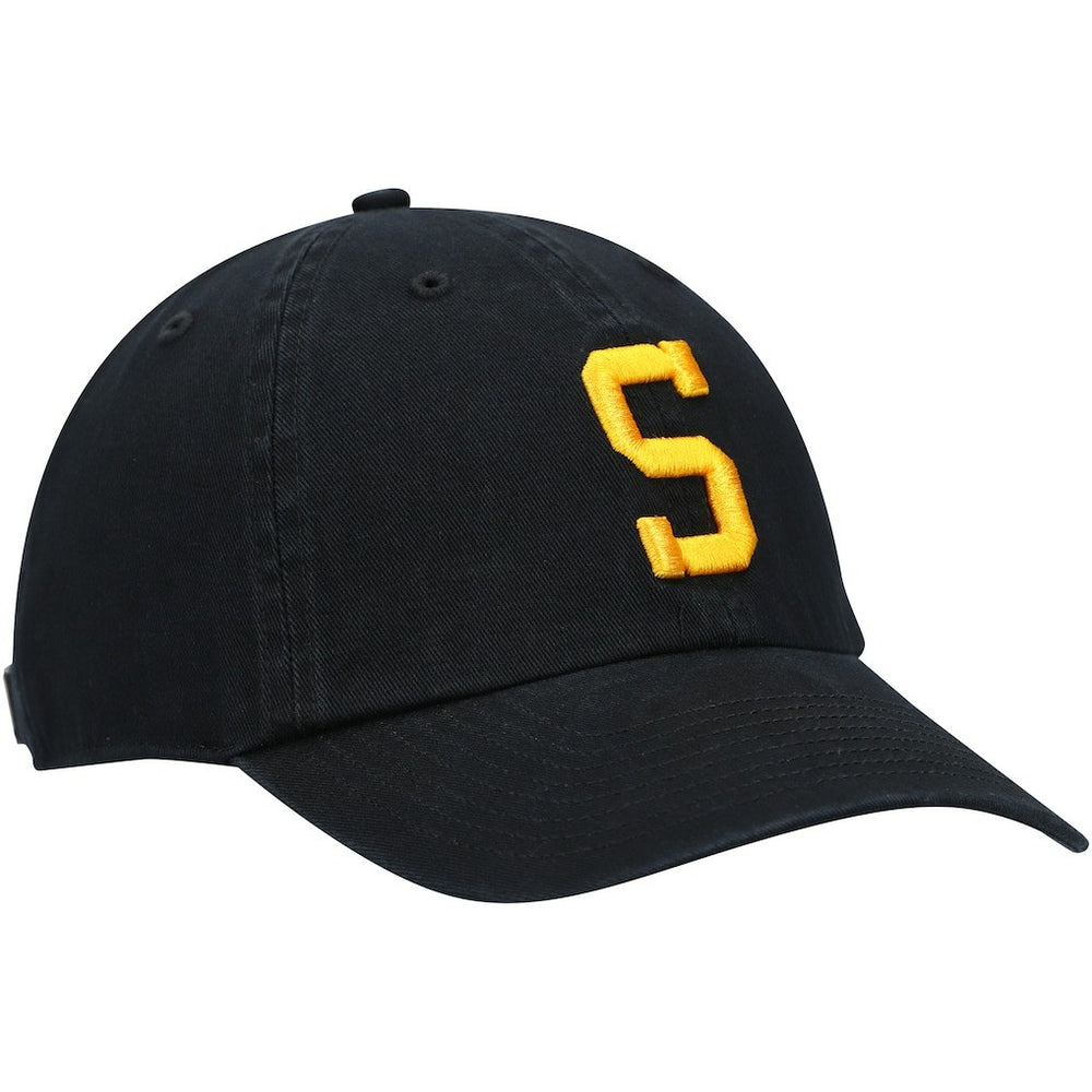 Pittsburgh Steelers '47 Clean Up Alternate Adjustable Hat - Black - 47 brand