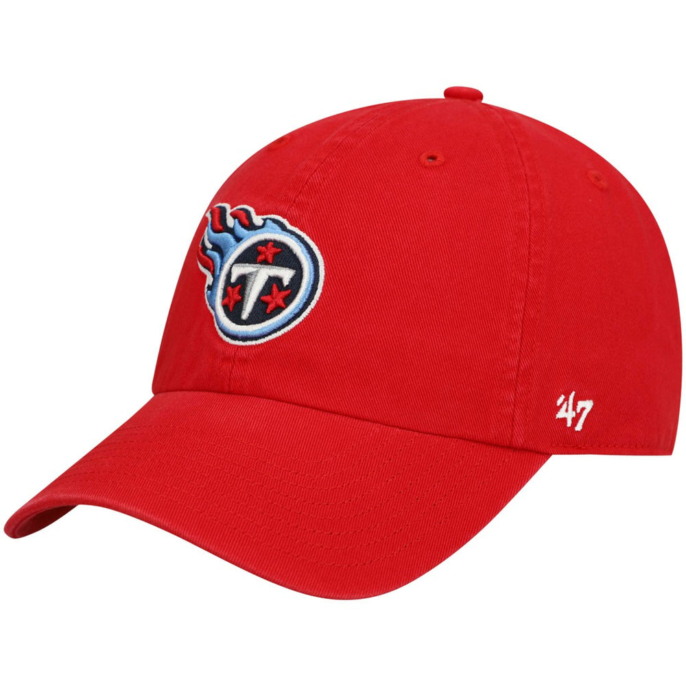 Tennessee Titans '47 Clean Up Alternate Adjustable Hat - Red - 47 brand