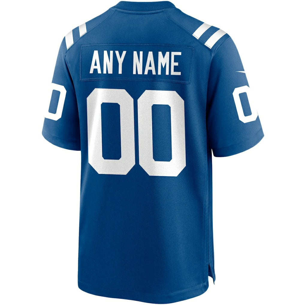 Indianapolis Colts Custom Game Jersey - Royal - Nike