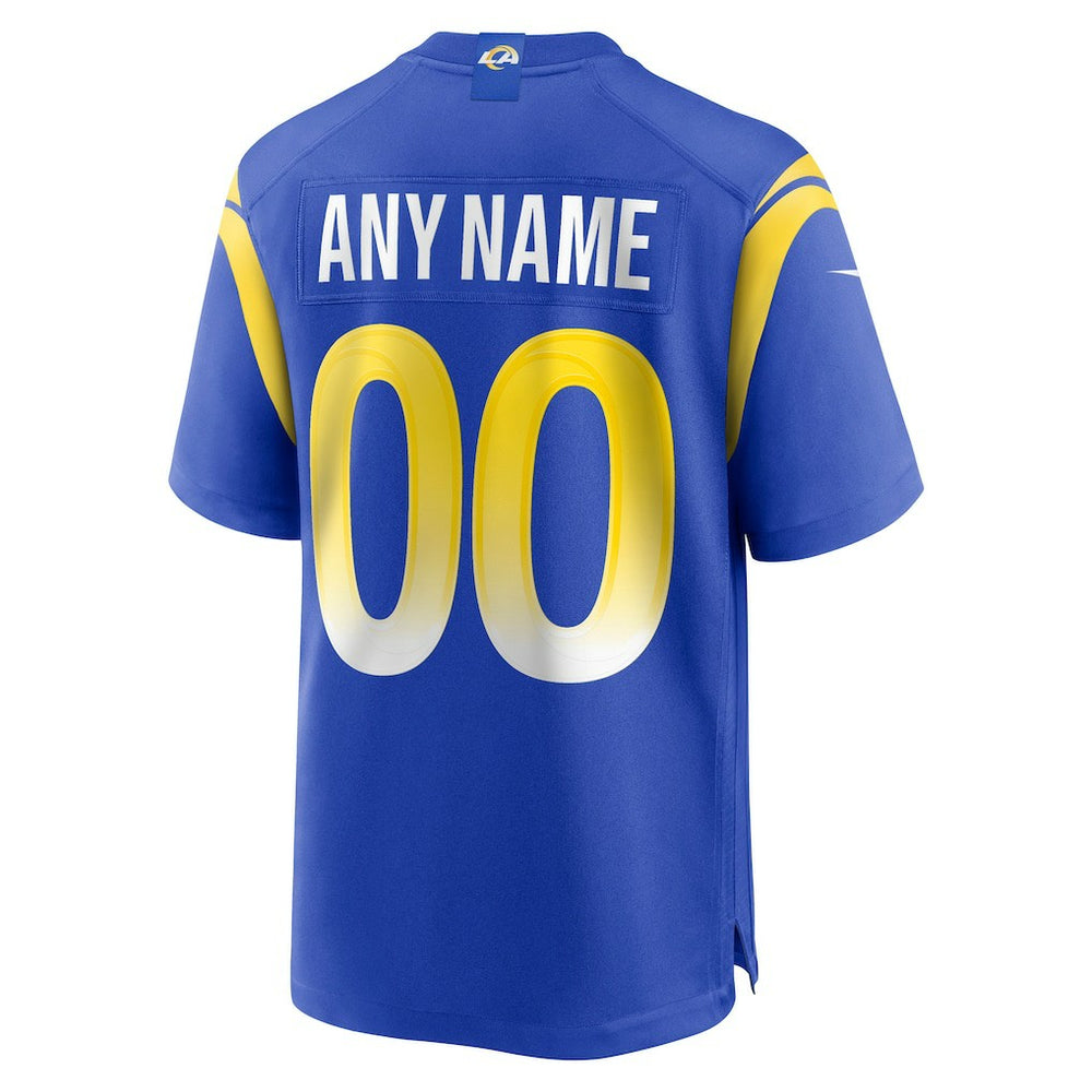 Los Angeles Rams Custom Game Jersey - Royal - Nike