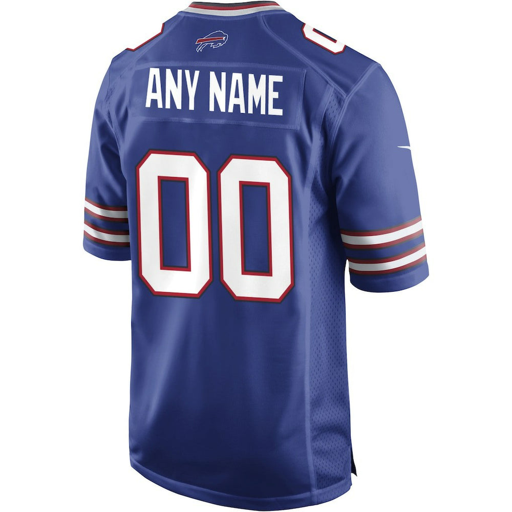 Buffalo Bills Custom Game Jersey - Royal - Nike