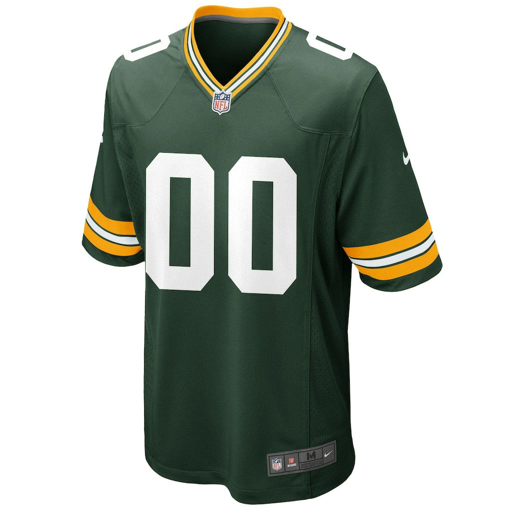 Green Bay Packers Custom Game Jersey - Green - Nike